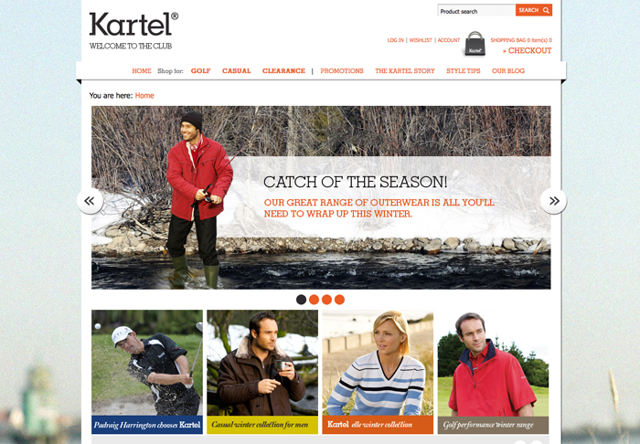 eCommerce Site Launched for Kartel