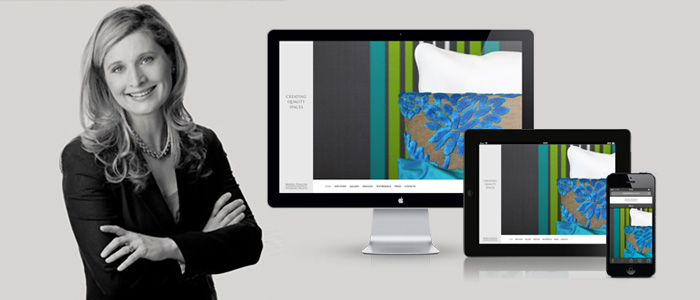 Responsive Portfolio Website launched for Maria Fenlon Interior Design