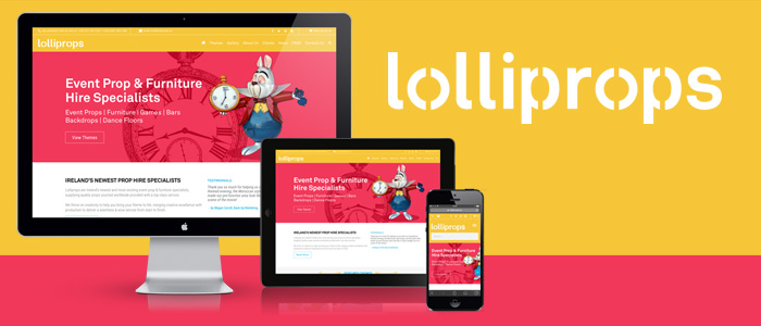 Website Launched for Lolliprops Prop Hire