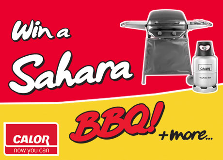 Win a Sahara BBQ with Irish Pride & Calor Gas