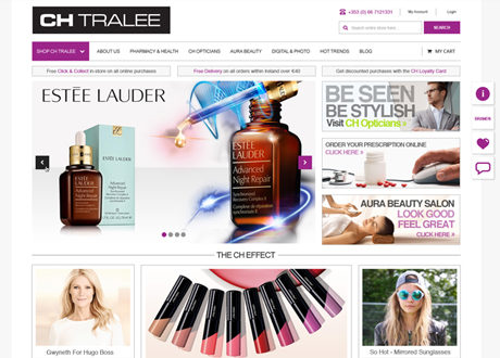 Responsive eCommerce Website launched for CH Tralee