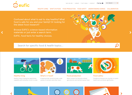 Non-profit website for The European Food Information Council goes live