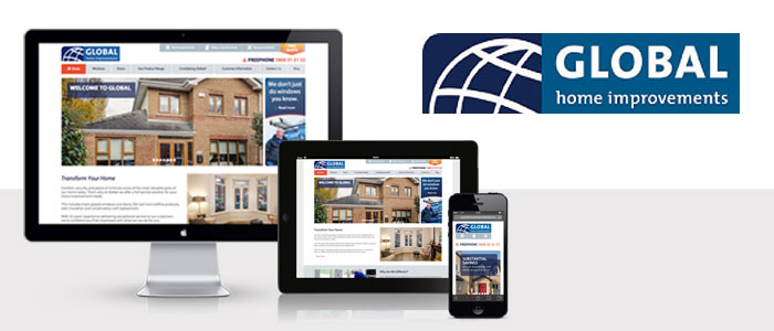 Responsive eBusiness Website launched for Global Home Improvements